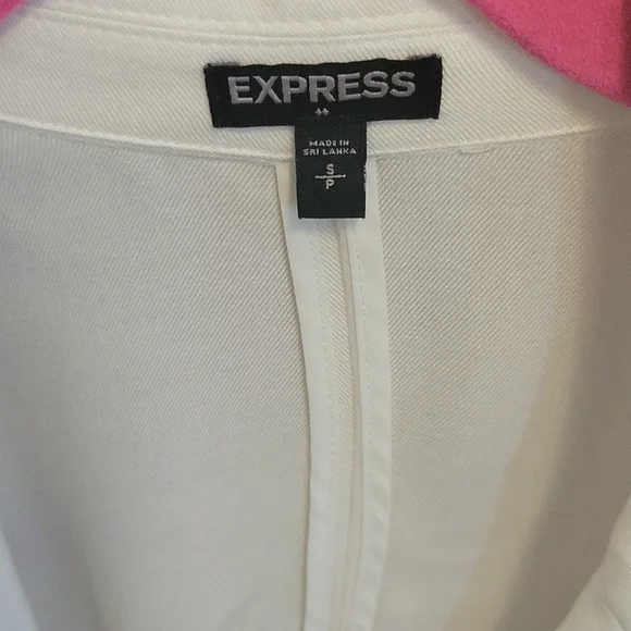 Size S Express White light weight blazer - Picture 2 of 3
